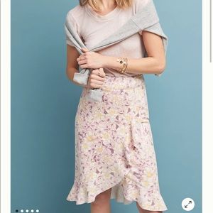 NWT Anthro ruffle skirt